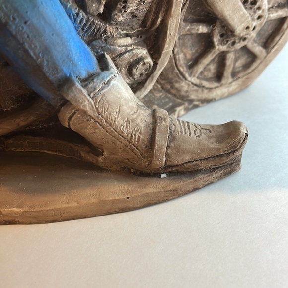 Shade Tree Creations Country Cowboy Biker Handcrafted Motorcycle Decor - Picture 11 of 14